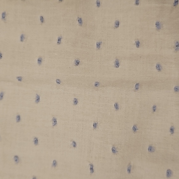 💕HILL HOUSE💕 The Ellie Nap Dress ~ White with Blue Swiss Dots Large - Picture 10 of 12